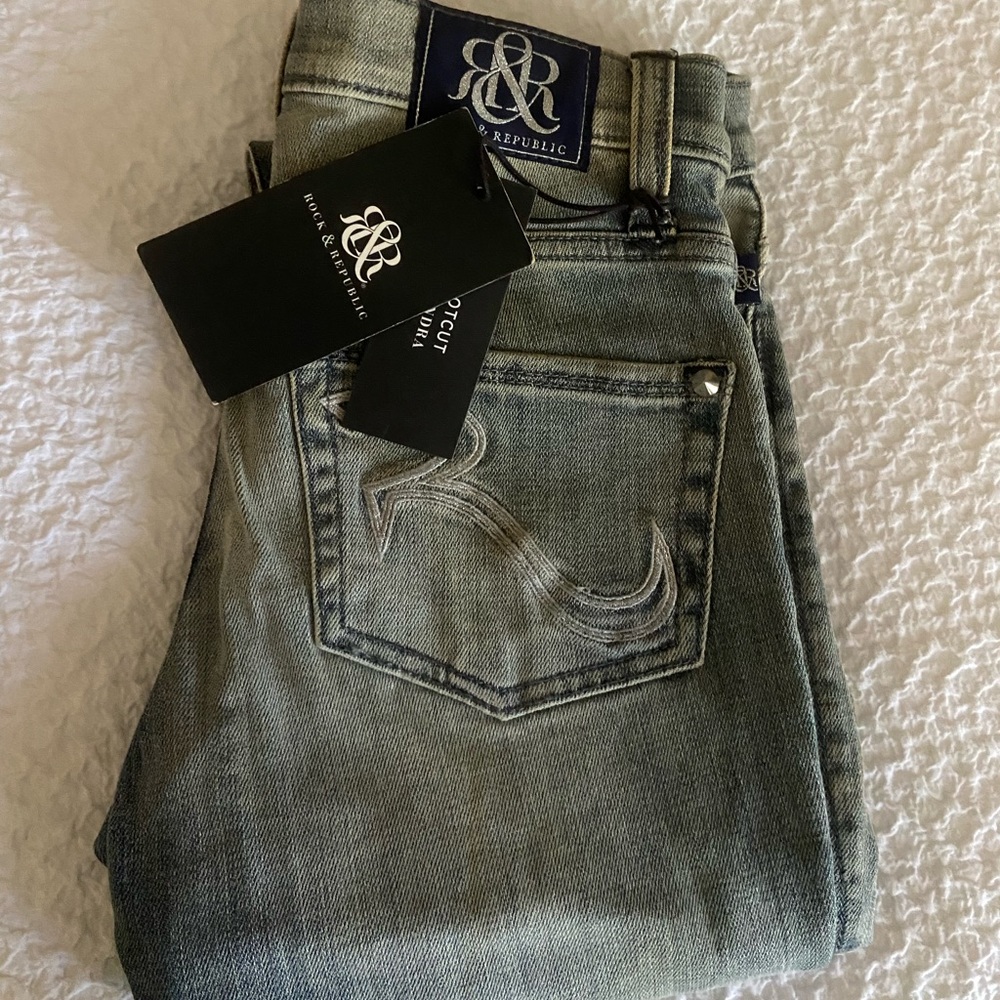 rock and republic brand new boot cut jeans